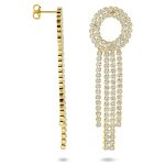 Jebow Jewels oorhangers zirkonia