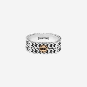 Buddha to Buddha Ring Esther Dubbel Mini Limited Zilver Goud 14kt