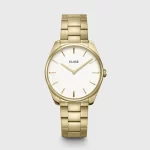 Cluse Féroce Steel White, Gold Colour