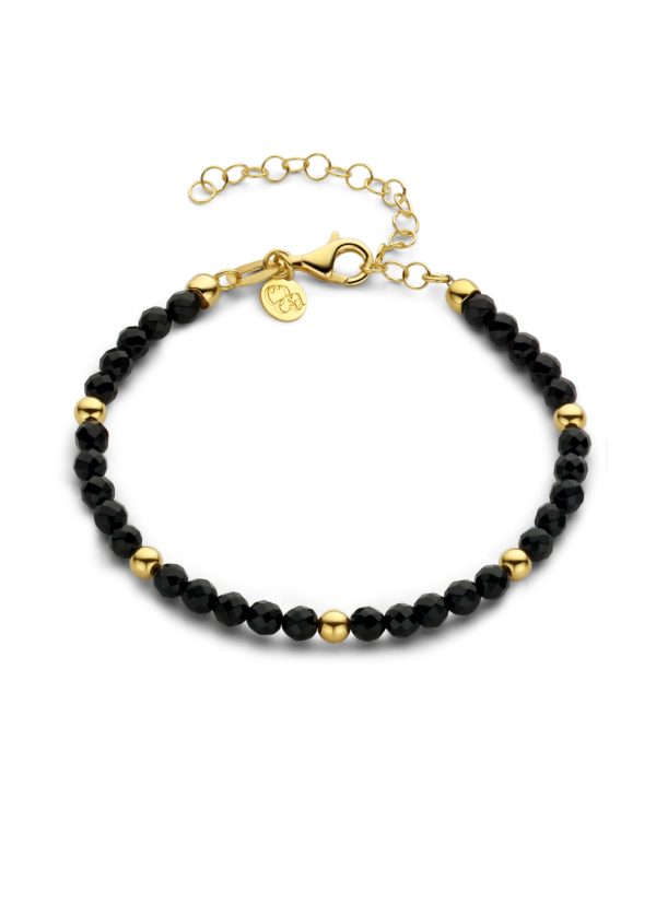 Casa Jewelry Armband Garda Onyx Goud