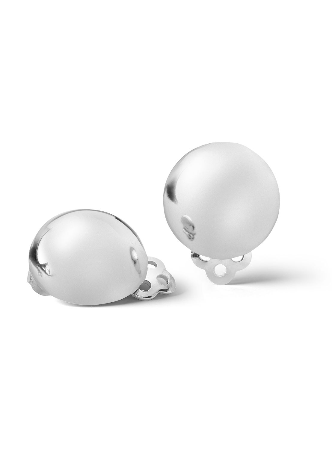 Casa Jewelry Oorsieraad Iglo Shiny Zilver Oorclips