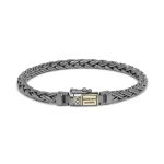 Buddha to Buddha Katja XS Bracelet Black Rhodium Shine Gold