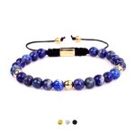 Caviar Collection armband Navy x Gold