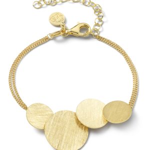 Casa Jewelry Armband Luna Shiny S Goud