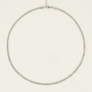 Platte schakelketting