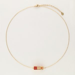 Ketting cubes "New York"