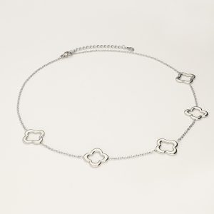 Ketting met vijf klavers