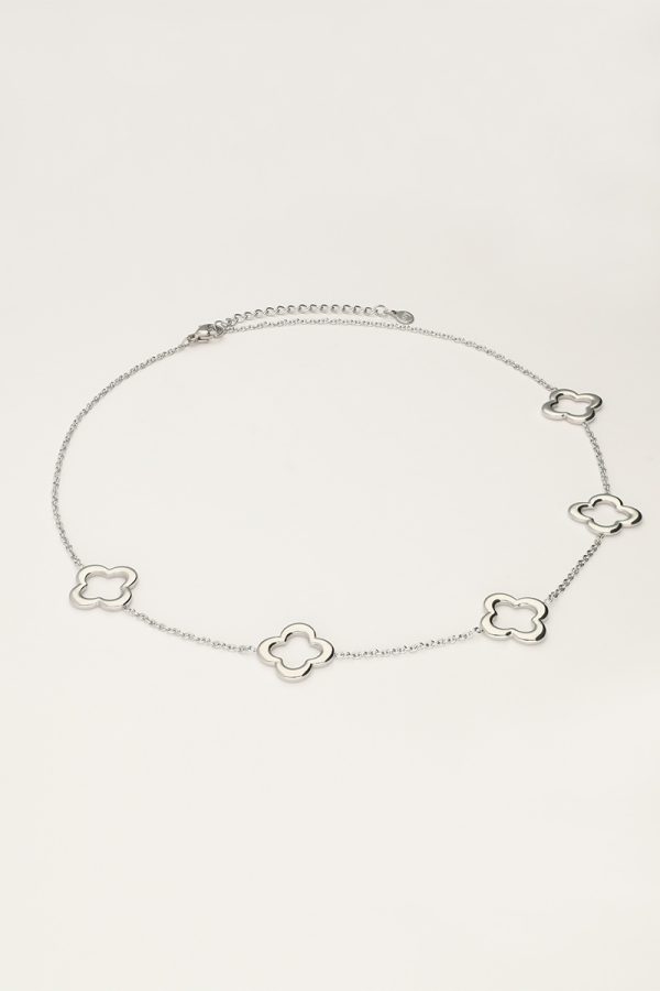 Ketting met vijf klavers