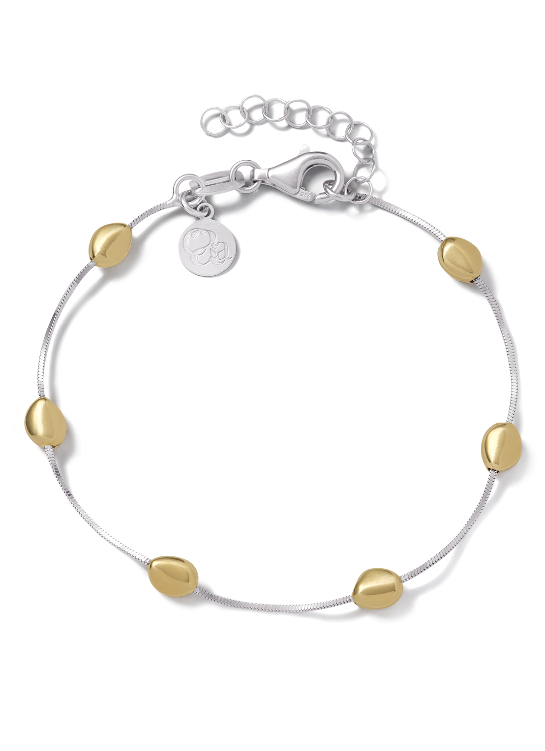 Casa Jewelry Armband Pebbles Bicolor