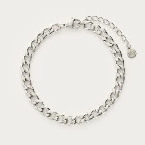Armbandje schakels zilver