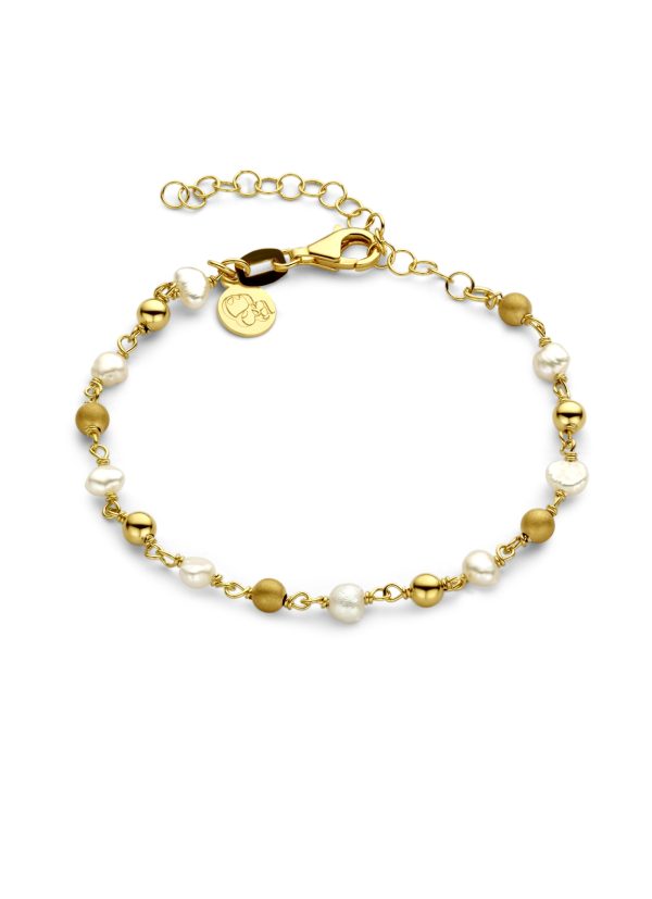 Casa Jewelry Armband Riva Parel Goud