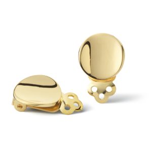 Casa Jewelry Oorsieraad Rondje Hol Shiny Goud