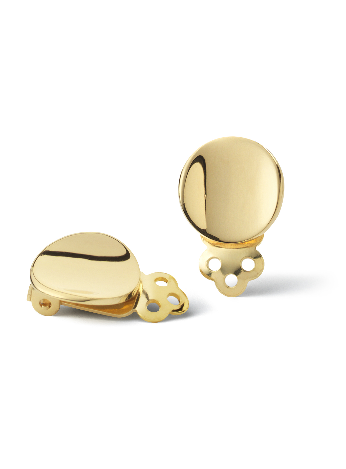 Casa Jewelry Oorsieraad Rondje Hol Shiny Goud
