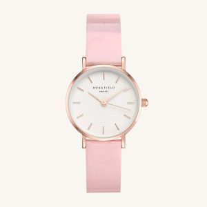 Rosefield Horloge Premium Gloss Pink Rose gold SHPWR-H32