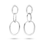 Casa Jewelry Oorhangers Saskia Zilver