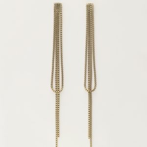 Starry oorhangers met lange koordjes