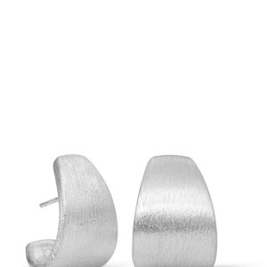 Casa Jewelry Oorsieraad Taps Max Satin Zilver